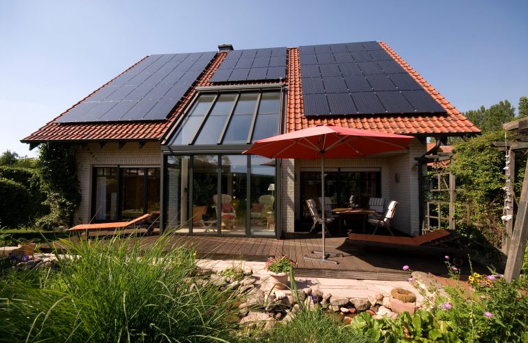 Einfamilienhaus mit Photovoltaik